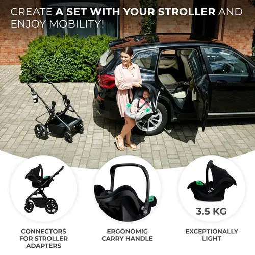 [2-Year Warranty] KinderKraft Apino Travel System  (Apino Stroller   Mink Pro Infant Carseat   adaptor)[BundelPack]