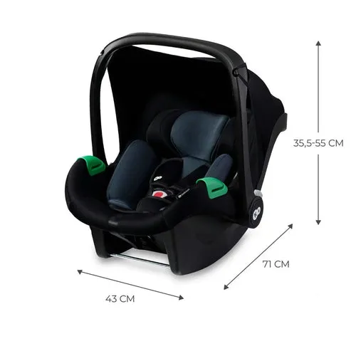 [2-Year Warranty] KinderKraft Apino Travel System  (Apino Stroller   Mink Pro Infant Carseat   adaptor)[BundelPack]