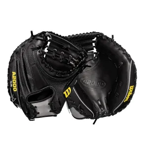 2018 Wilson A2000 M2 Superskin 33.5" Baseball Catcher's Mitt: WTA20RB18M2SS