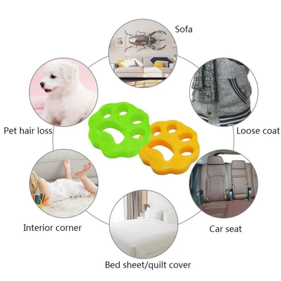 2pcs Pet Hair Remover for Laundry – Say Goodbye to Fur, Lint, and Hair!