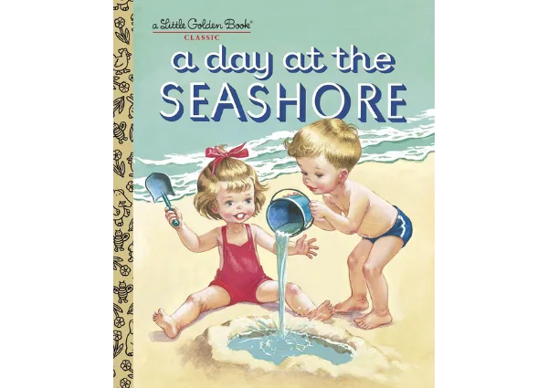 A Day at the Seashore: Little Golden Book - Picture Book