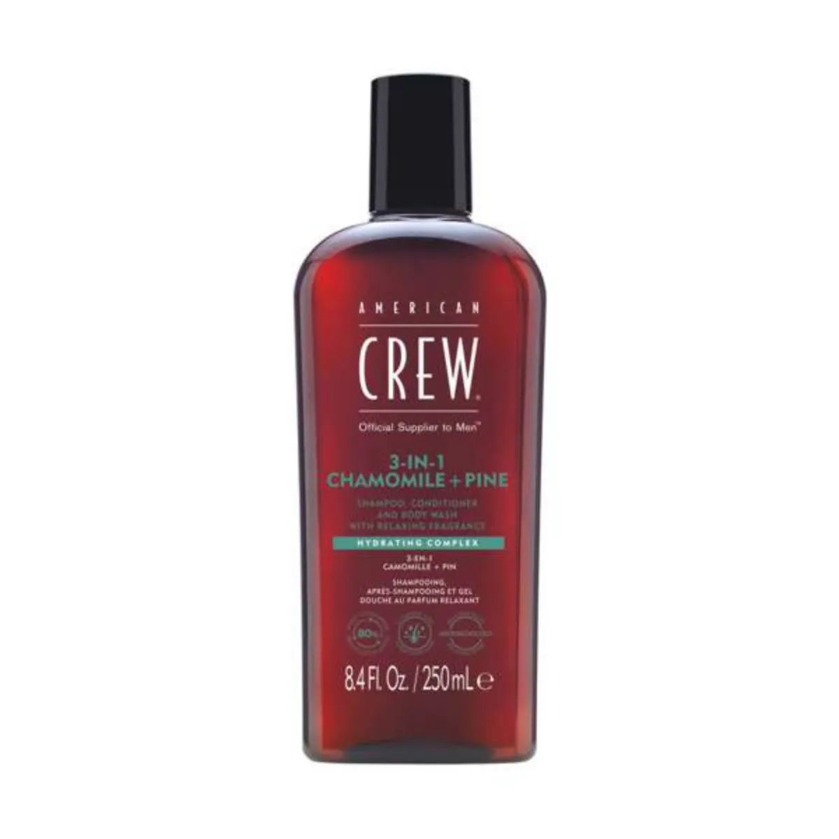 American Crew 3 in 1 Chamomile & Pine 250ml