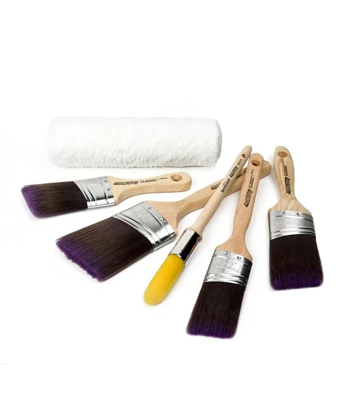 Arroworthy - The Essential Decorator's Brush and Roller Set - 6 Pack