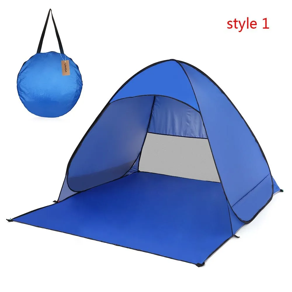 Automatic Tent UV Protection Outdoor Camping Tent Travel Instant Pop Up Beach Tent Ultralight