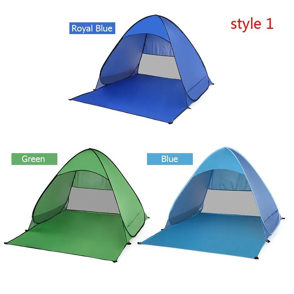 Automatic Tent UV Protection Outdoor Camping Tent Travel Instant Pop Up Beach Tent Ultralight