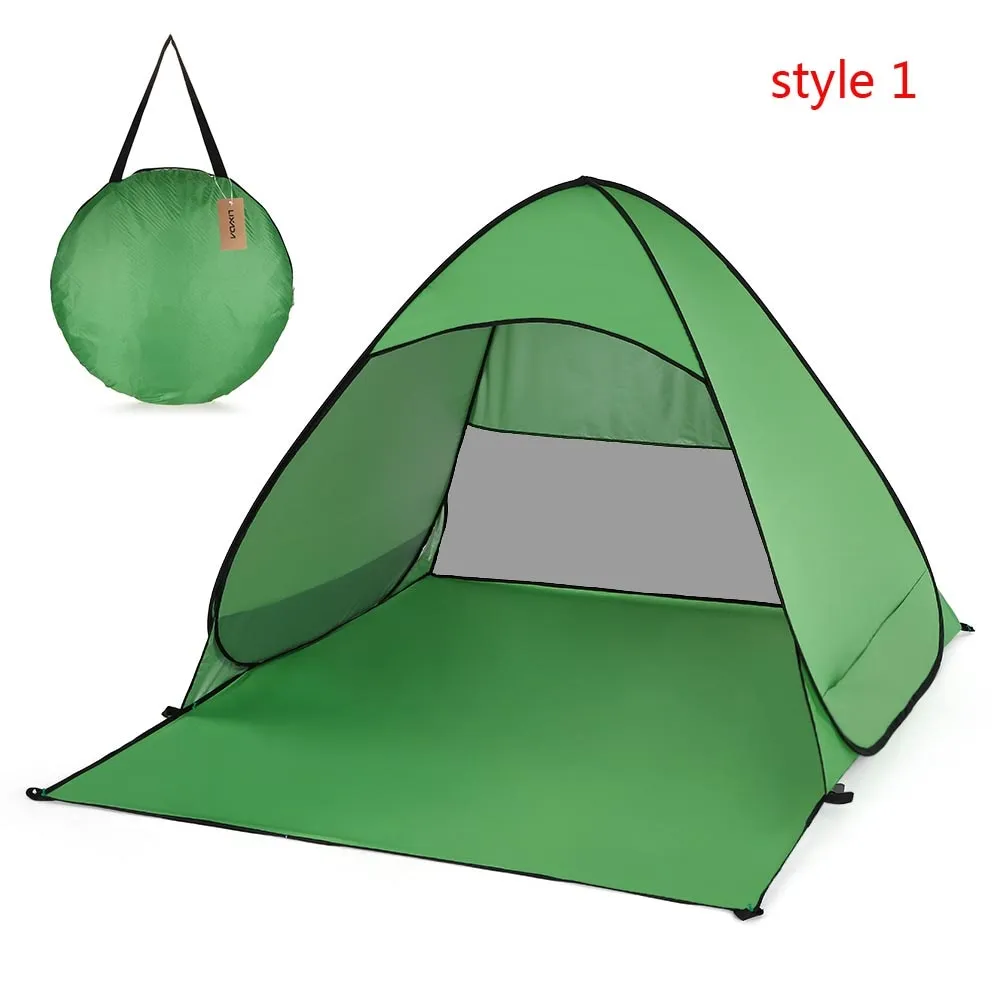 Automatic Tent UV Protection Outdoor Camping Tent Travel Instant Pop Up Beach Tent Ultralight