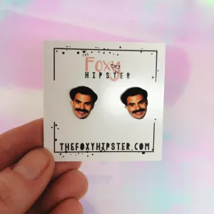 Borat stud Earrings