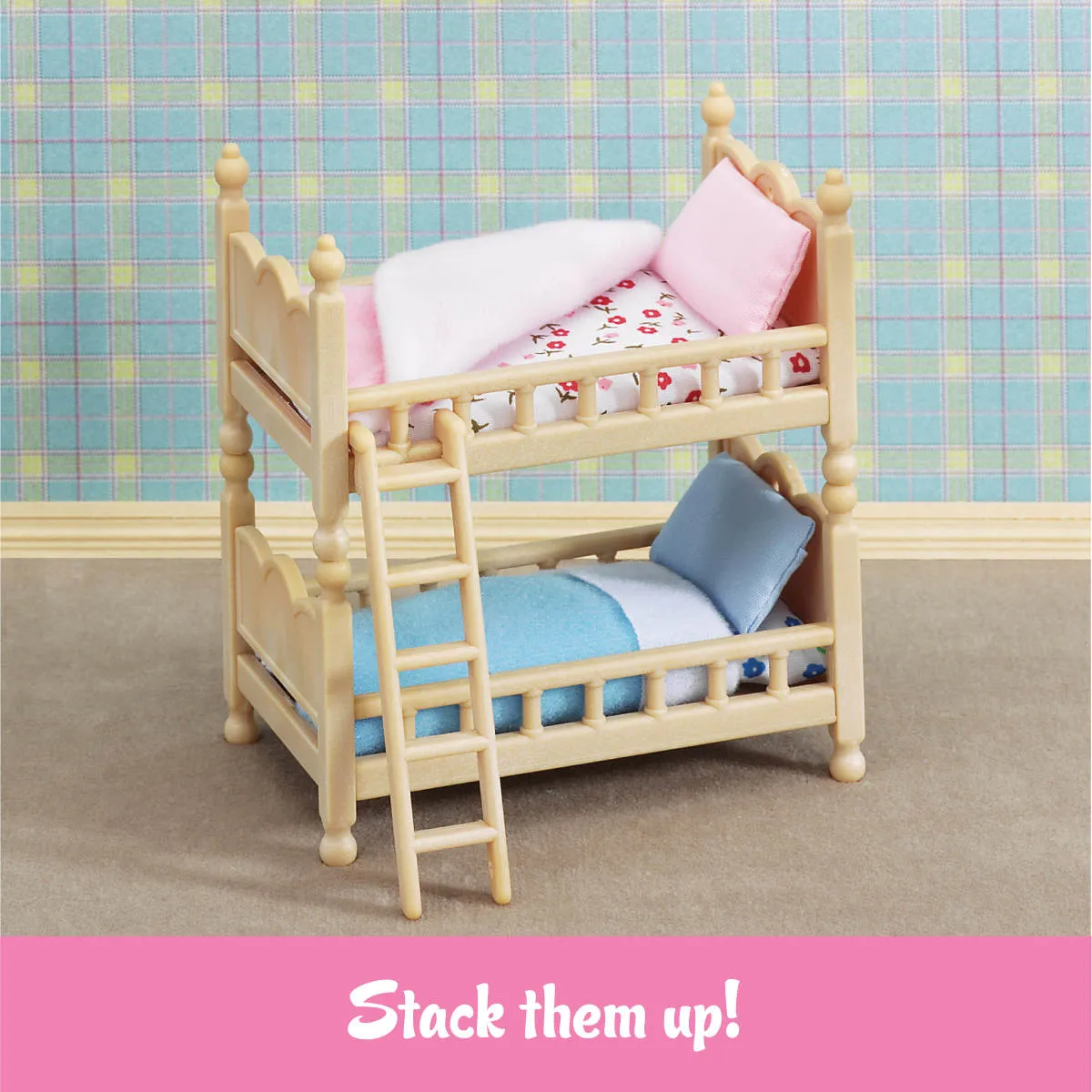 Calico Critters stack and play beds