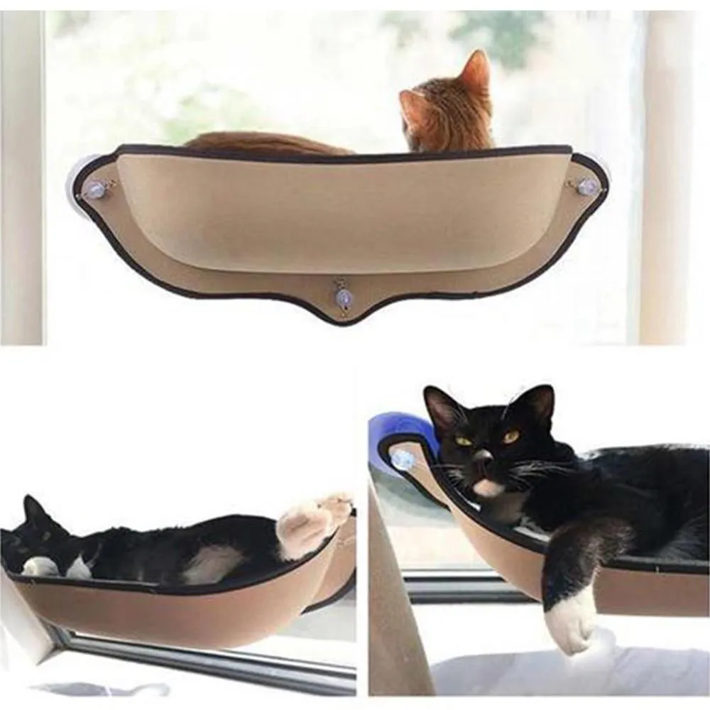 Cat Hammock - Suction Cup Window Lounger