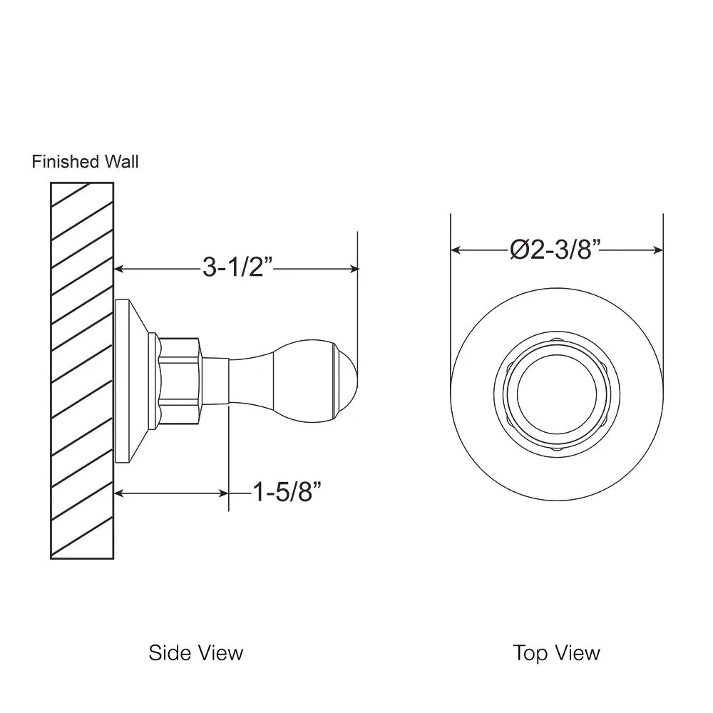 Coventry Brassworks Robe Post