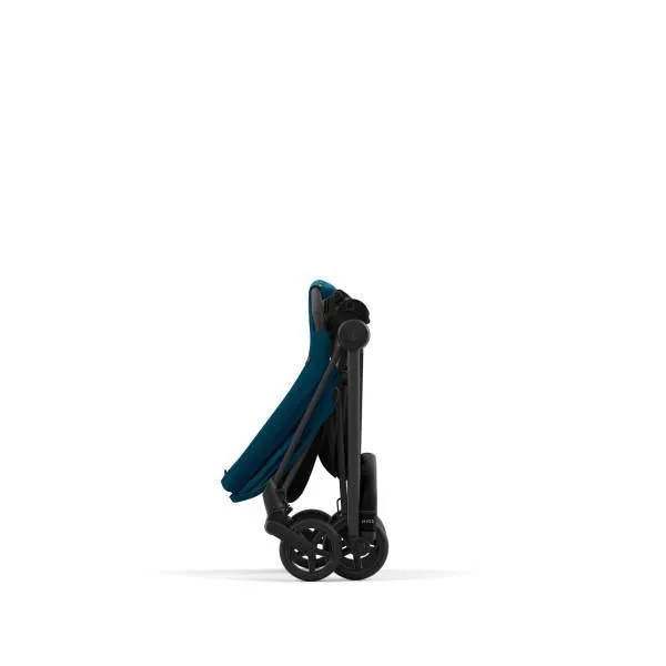 Cybex Mios 3 Stroller - Matte Black/Black Frame and Mountain Blue Seat Pack