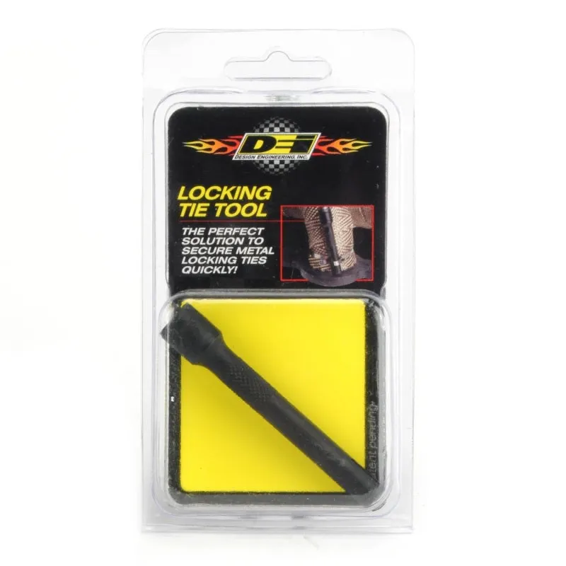 DEI Locking Tool Exhaust Wrap Tie Tool Steel - Black Oxide