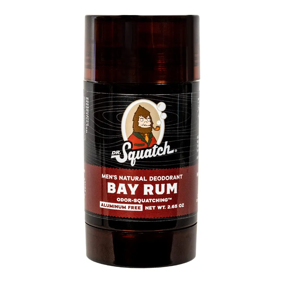 Deodorant Natural Bay Rum 2.65oz Aluminum Free Wh-deo-brm-01