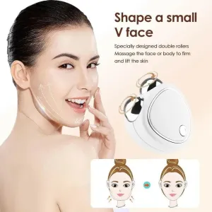 EMS Facial Skin Care Ice Roller Face Massagers for Microcurrent Face Lift Tighten Machine Electroporator Galvanic Beauty Device