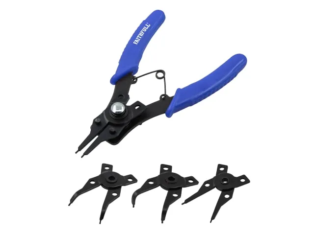 Faithfull Circlip Pliers Set (5 Piece)