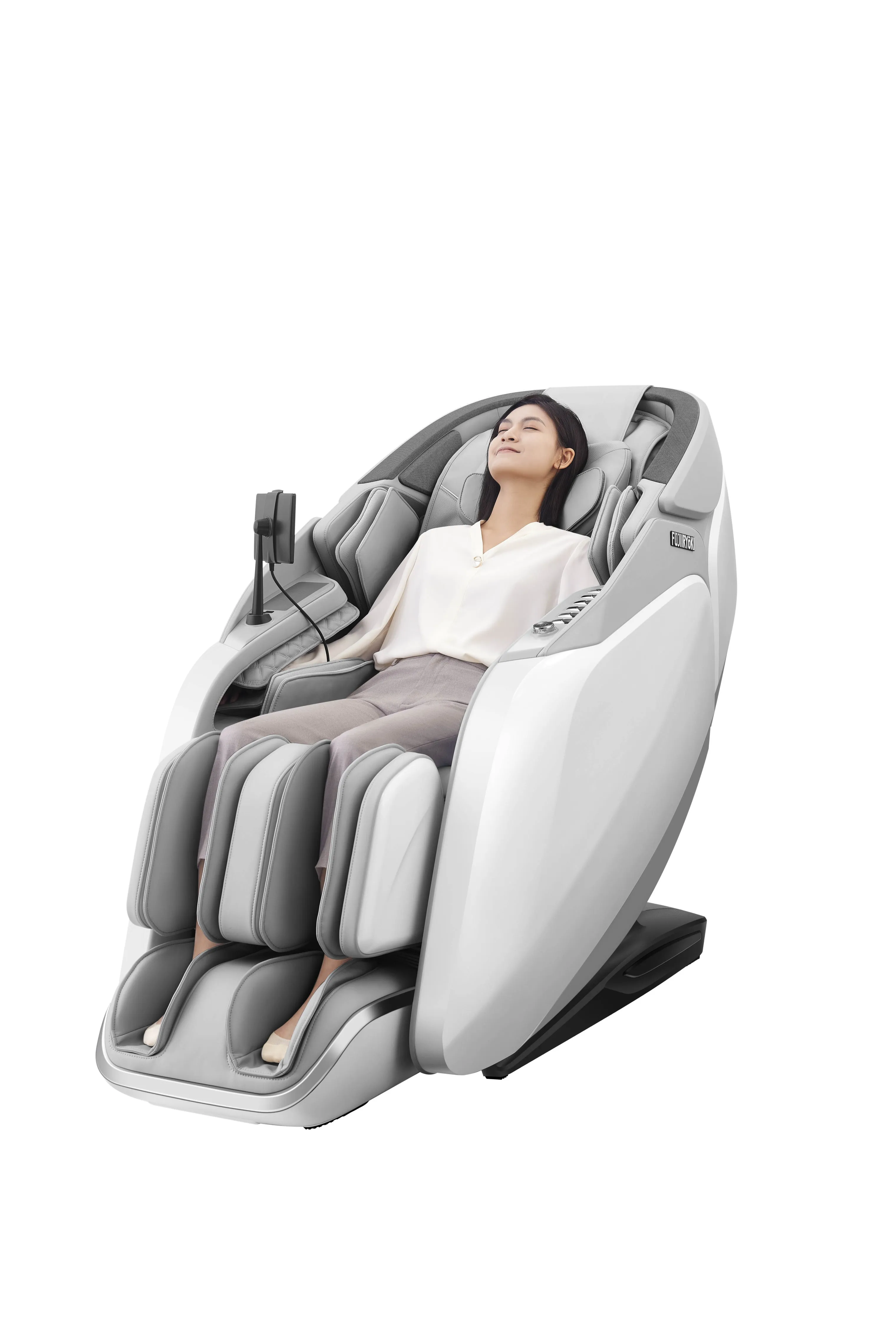 Fujiiryoki Cyber Relax Pro - 4D Dual Massage Robot Flex Frame SL Track Massage Chair