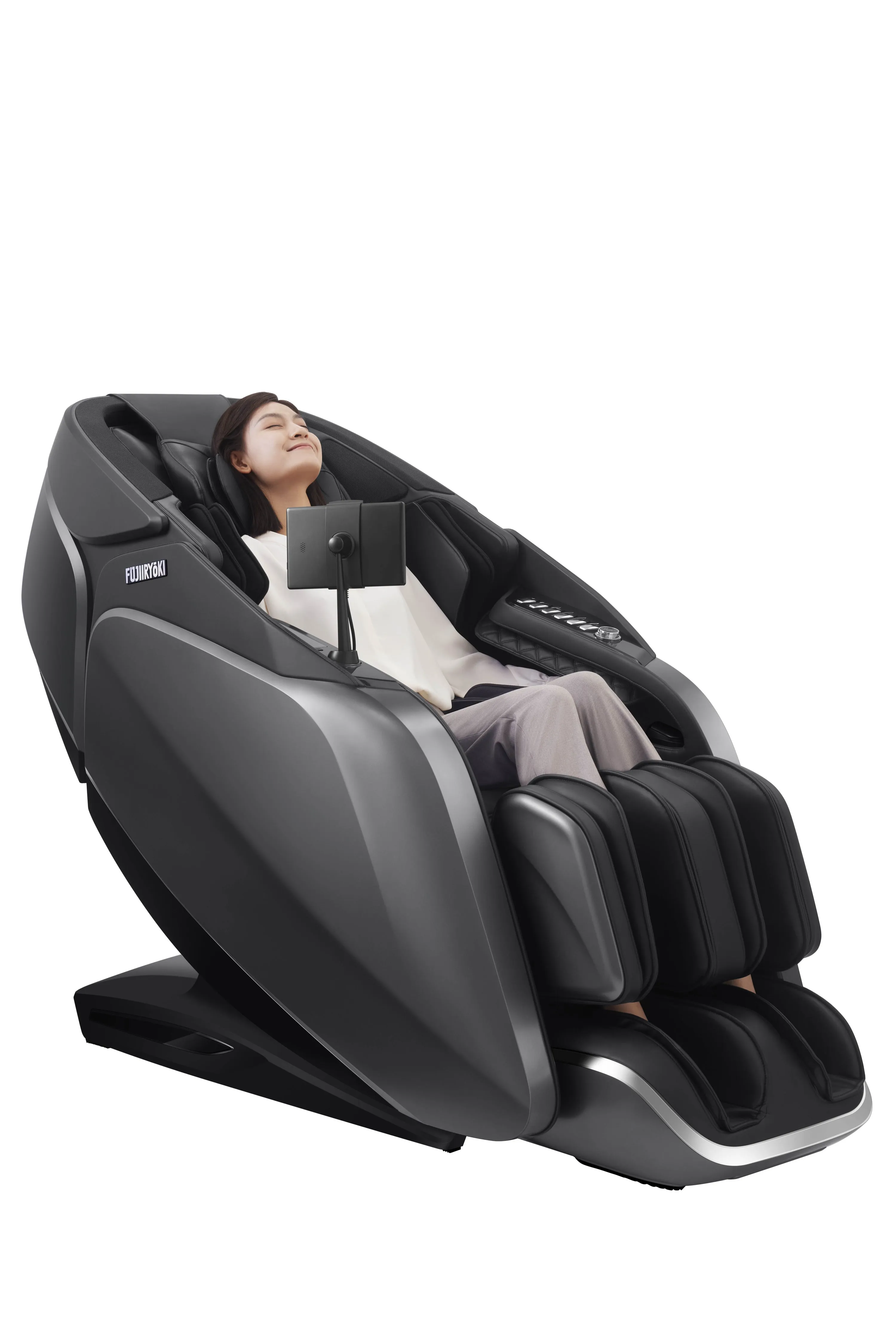 Fujiiryoki Cyber Relax Pro - 4D Dual Massage Robot Flex Frame SL Track Massage Chair