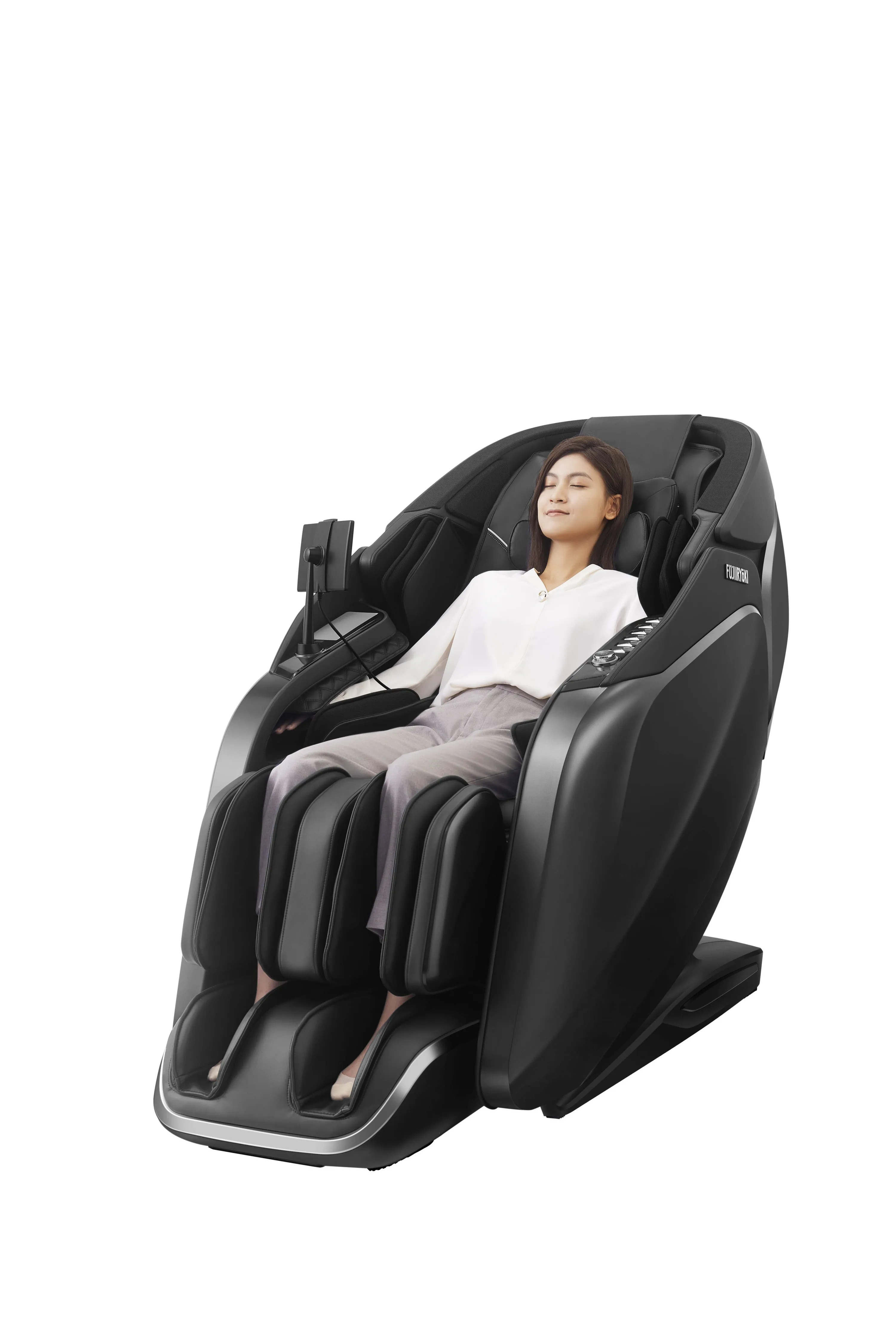 Fujiiryoki Cyber Relax Pro - 4D Dual Massage Robot Flex Frame SL Track Massage Chair