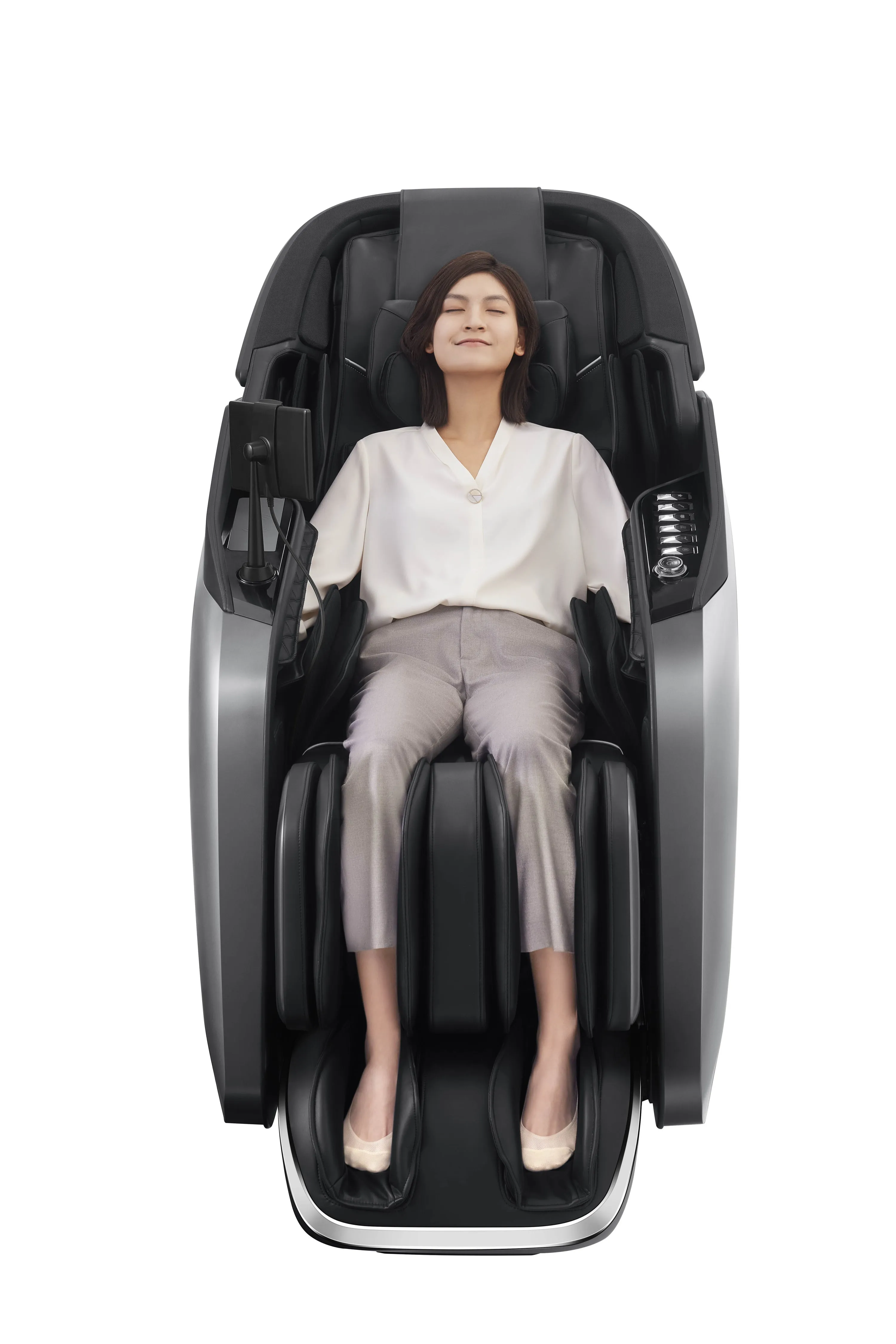 Fujiiryoki Cyber Relax Pro - 4D Dual Massage Robot Flex Frame SL Track Massage Chair