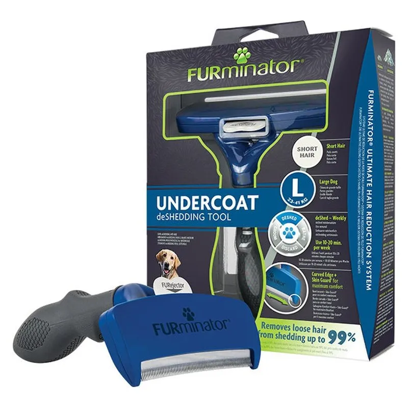 Furminator Short Hair DeShedding Tool  for Large Dogs