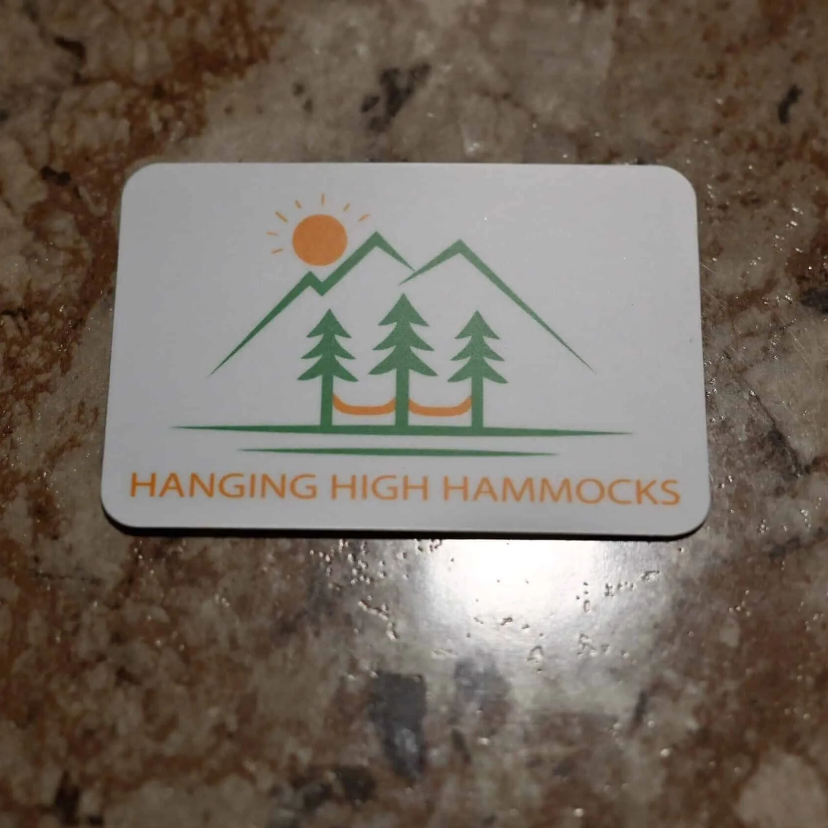 Hanging High Hammocks Sticker- Large and Small