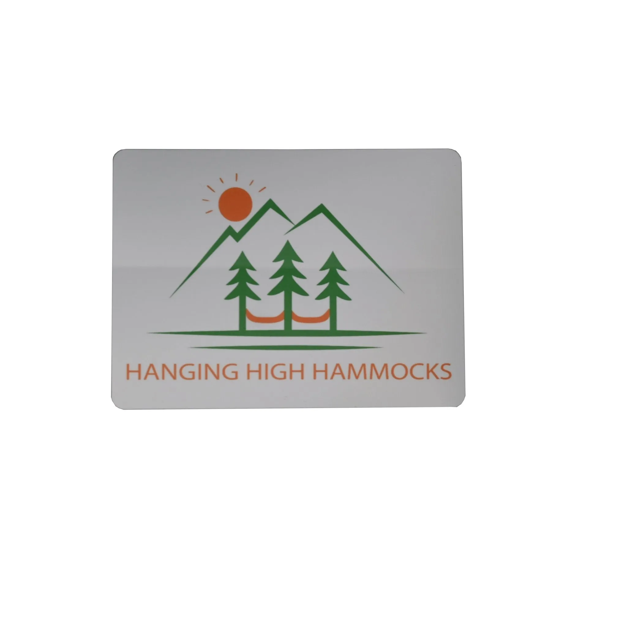 Hanging High Hammocks Sticker- Large and Small