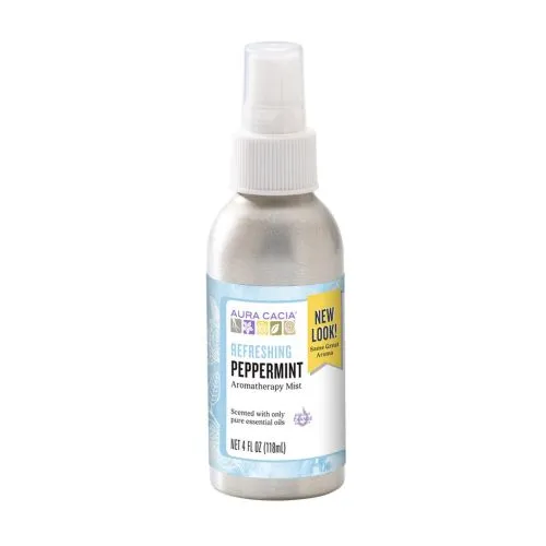 Harvest Aromatherapy Mist Peppermint 4 oz By Aura Cacia