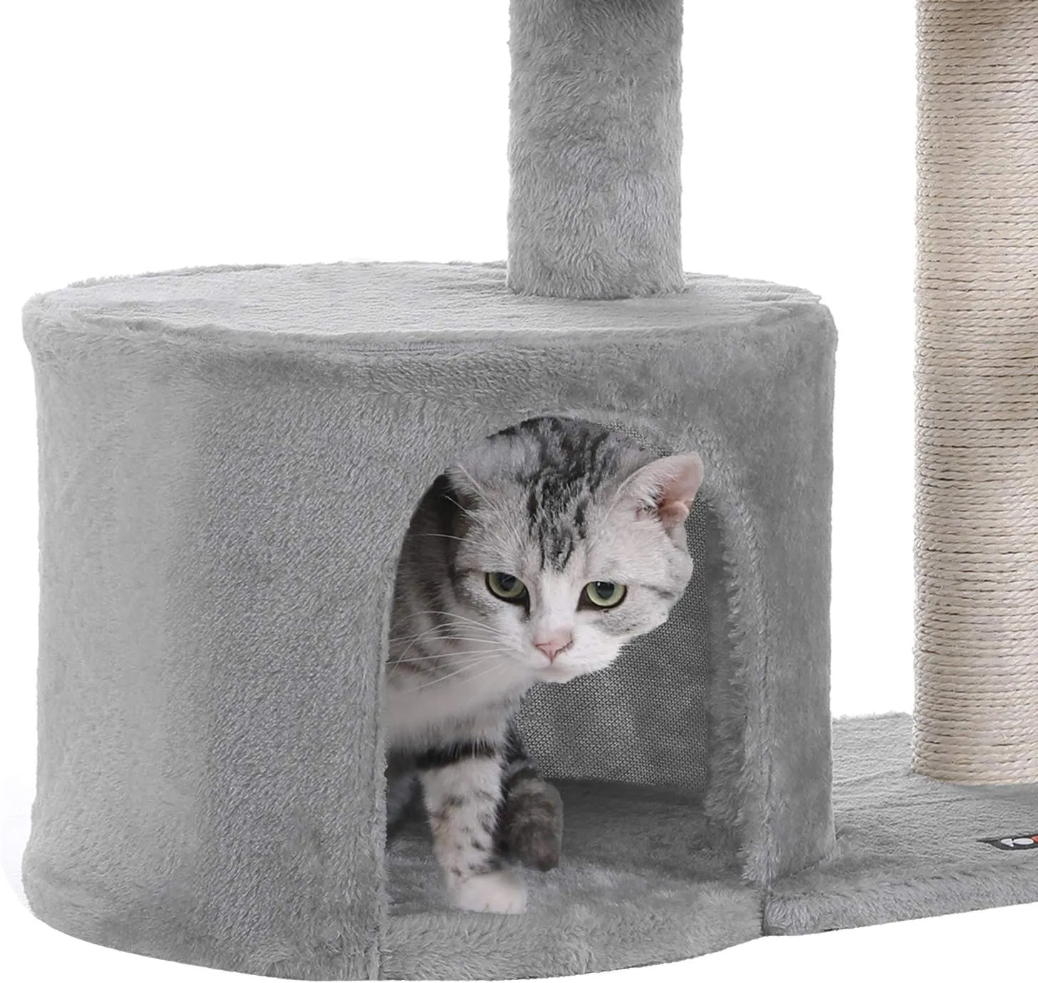 HELENA Cat Tree with Sisal-Covered Scratching Posts for Kitten