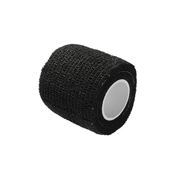 Inksafe Black Cohesive Grip Wrap (5cm x 4.5m)