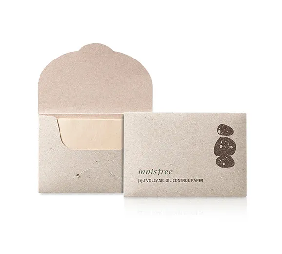 Innisfree Eco Beauty Tool Jeju Volcanic Oil Control Paper