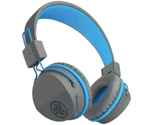 JLAB JBuddies Studio Wireless Headphones | Grey / Blue