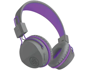 JLAB JBuddies Studio Wireless Headphones | Grey / Purple