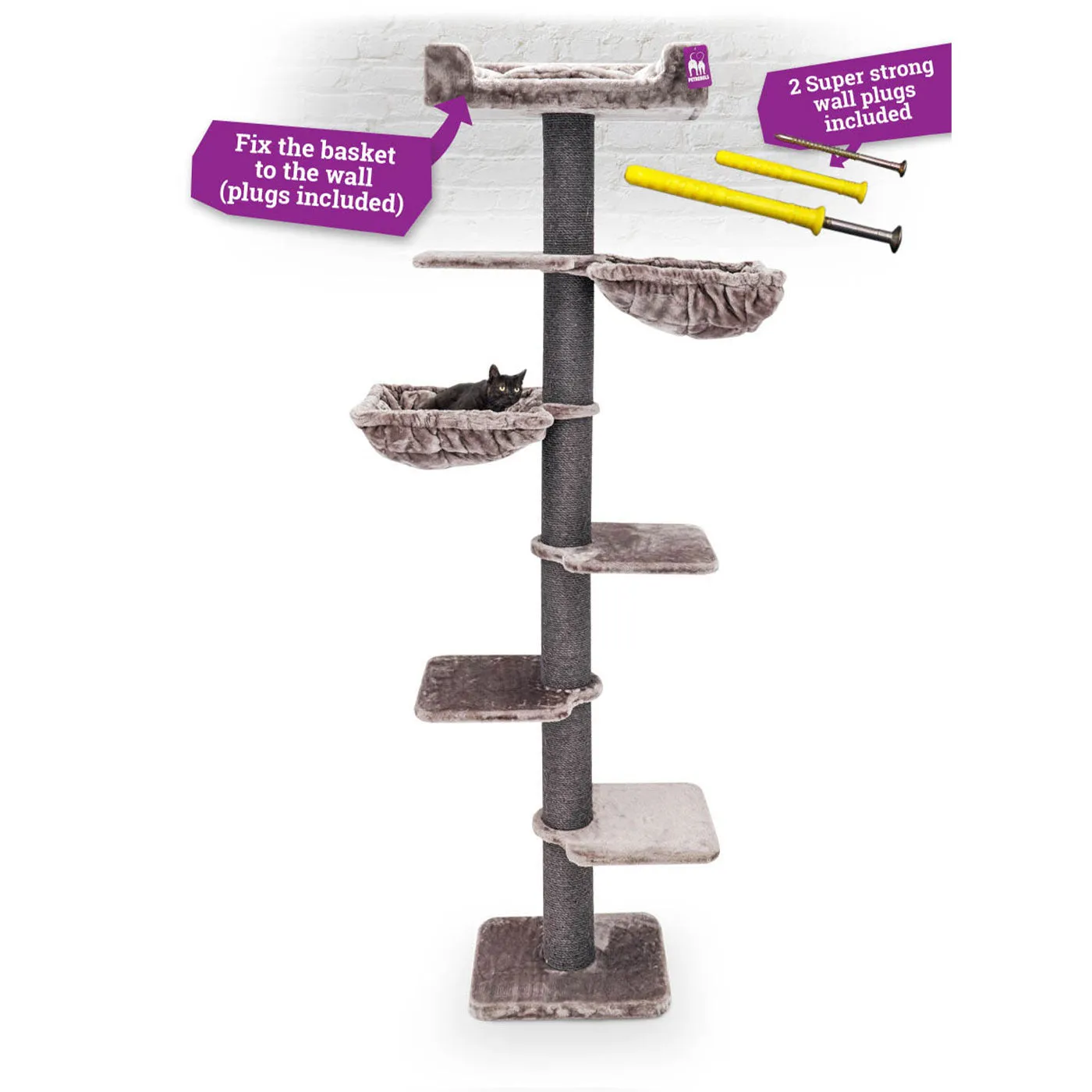 Kings & Queens Alexis 224cm Cat Tree