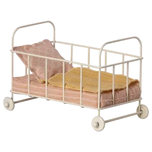 Maileg - Cot bed - Micro rose