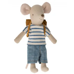 Maileg - Tricycle big brother mouse with bag