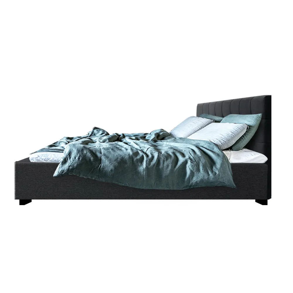 Mindil Storage Queen Bed Frame Charcoal