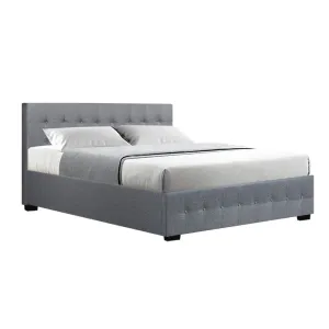 Mindil Storage Queen Bed Frame Grey