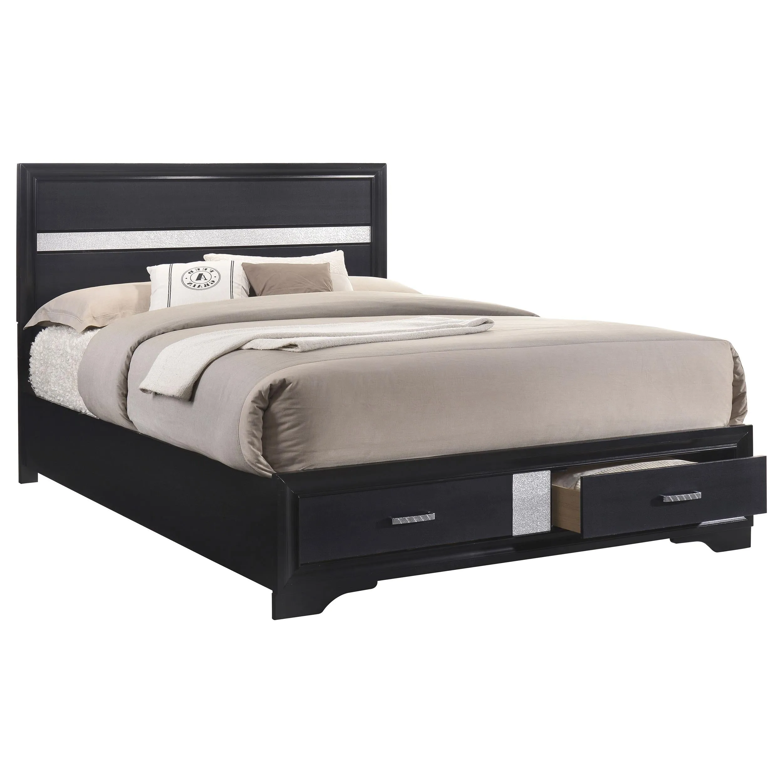 Miranda 2-Drawer Storage Bed - Space-Saving Style