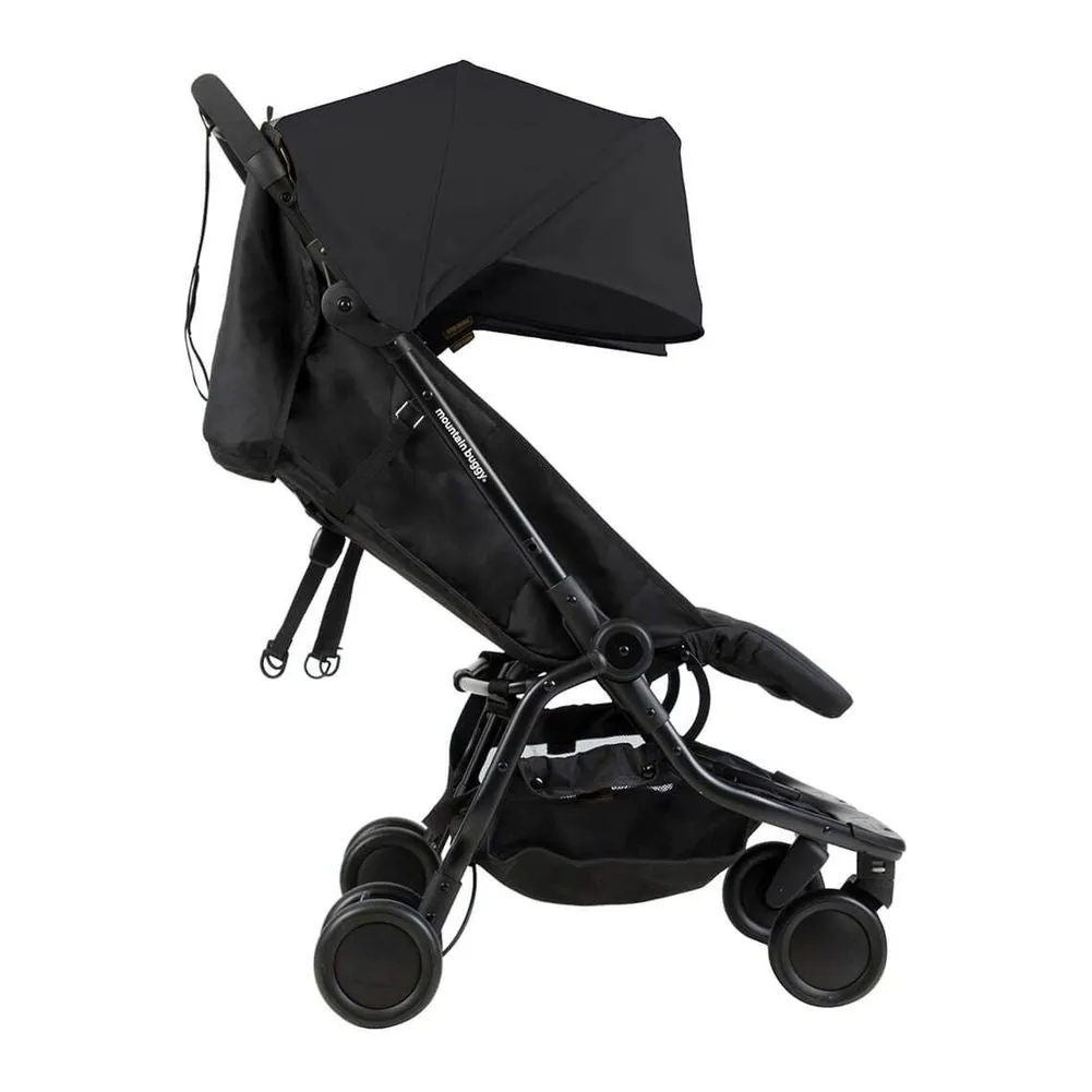 Mountain Buggy Nano Duo Double Stroller - Black