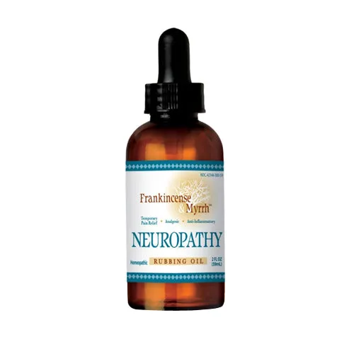 Neuropathy Rubbing Oil 2 Oz By Frankincense & Myrrh