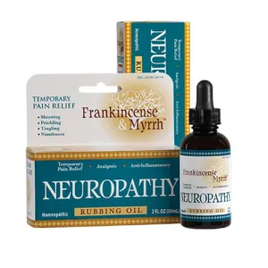 Neuropathy Rubbing Oil 2 Oz By Frankincense & Myrrh