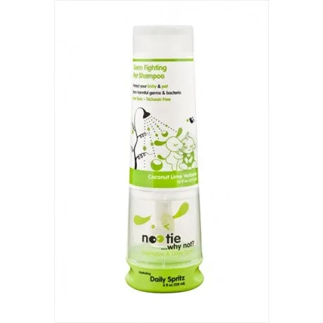 Nootie Hypo-Allergenic & Tearless Shampoo & Daily Spritz Combo Bottle - Coconut Lime Verbena