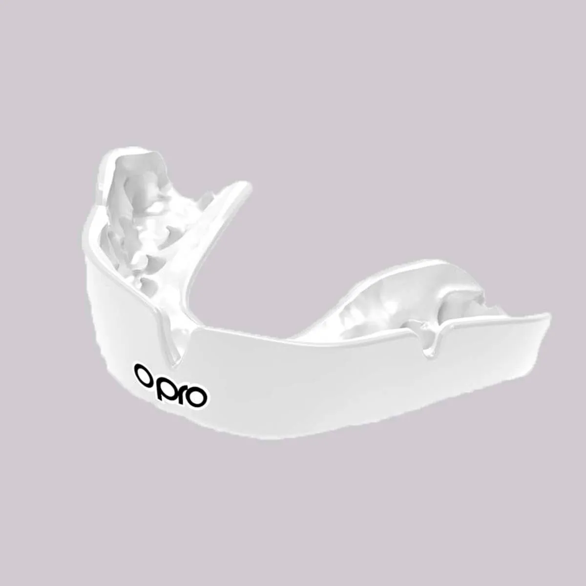 Opro Instant Custom-Fit Single Colour Mouth Guard Clear