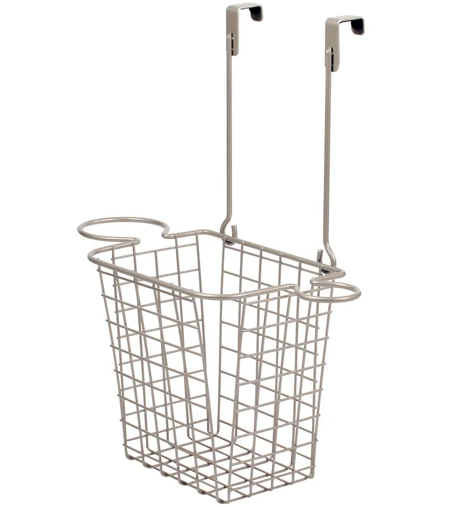 Over Cabinet Styling Rack with Basket