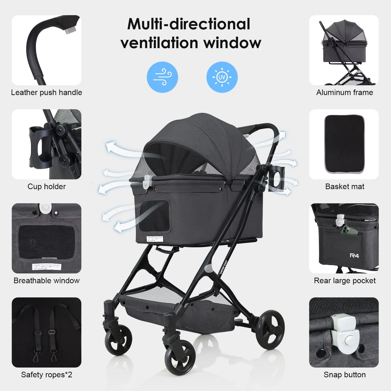 R4 Pet Stroller