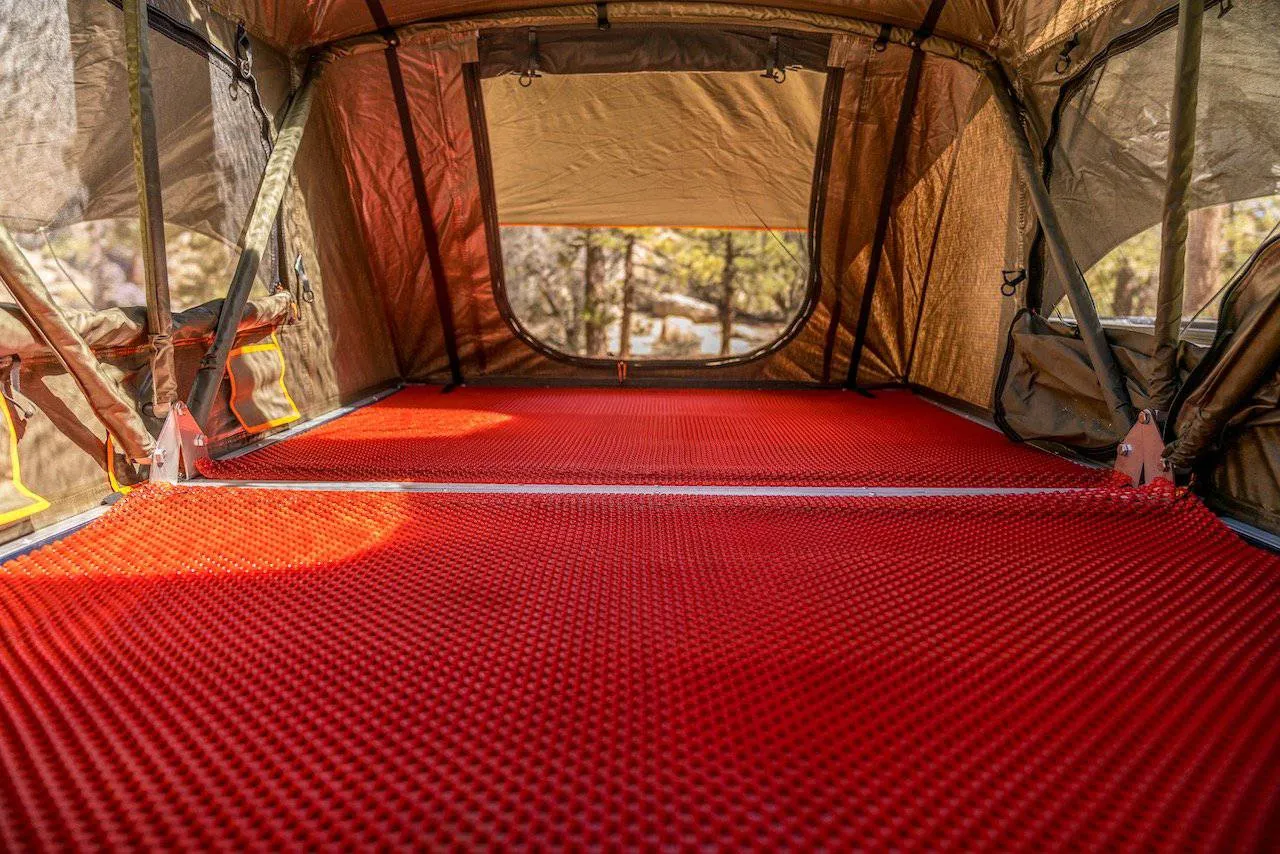 ROAM Adventure Co. Vagabond Rooftop Tent - Forest Green / Hyper Orange