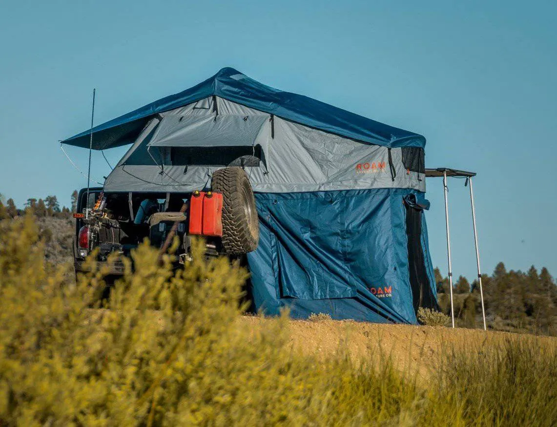 ROAM Adventure Co. Vagabond Rooftop Tent - Slate Grey / Navy Blue