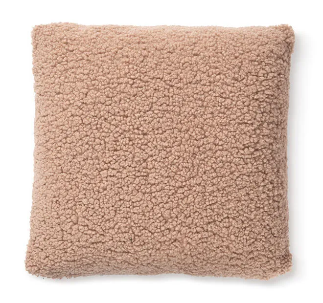 Sherpa 45x45cm Filled Cushion Brown