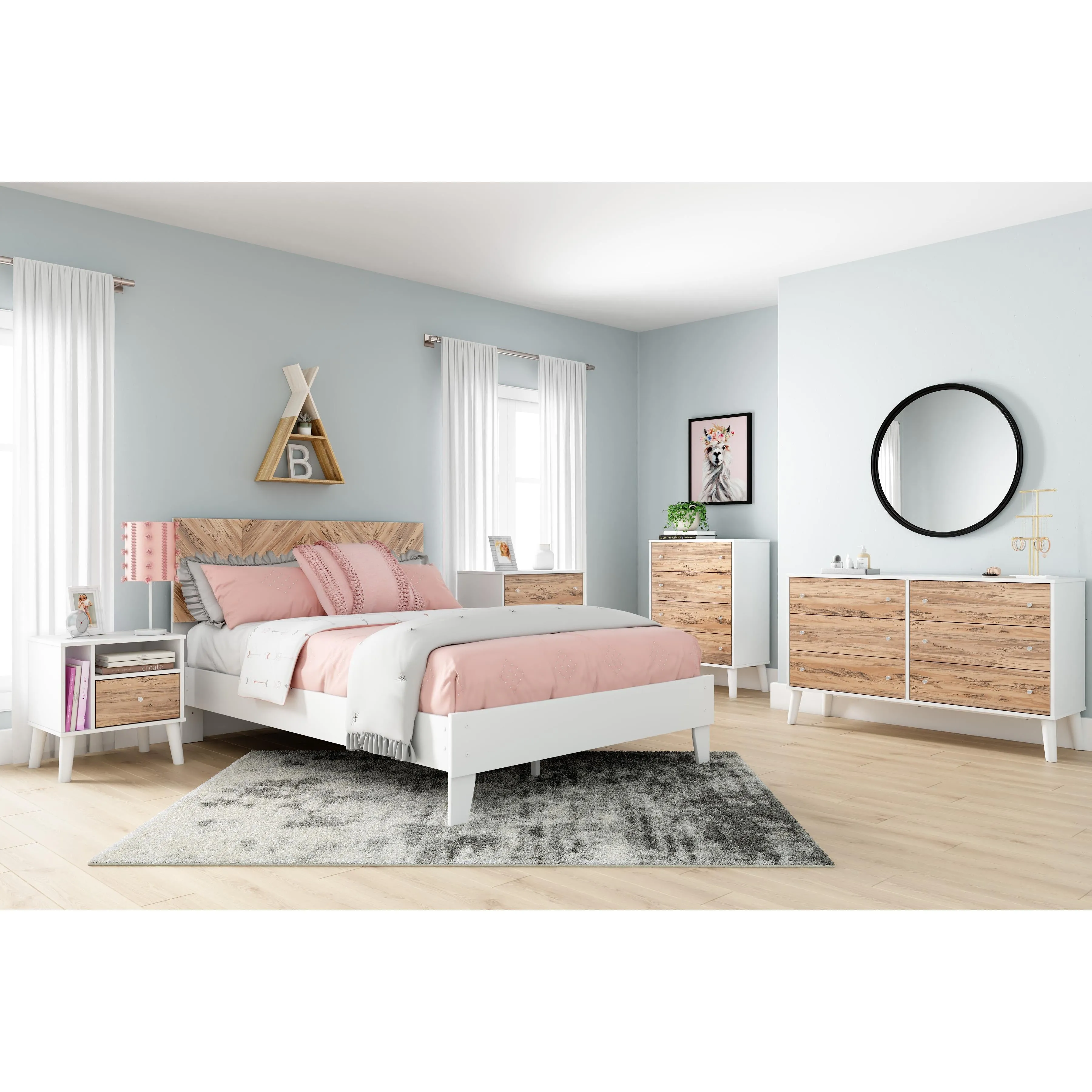 Signature Design by Ashley Piperton EB1221-112 Full Platform Bed