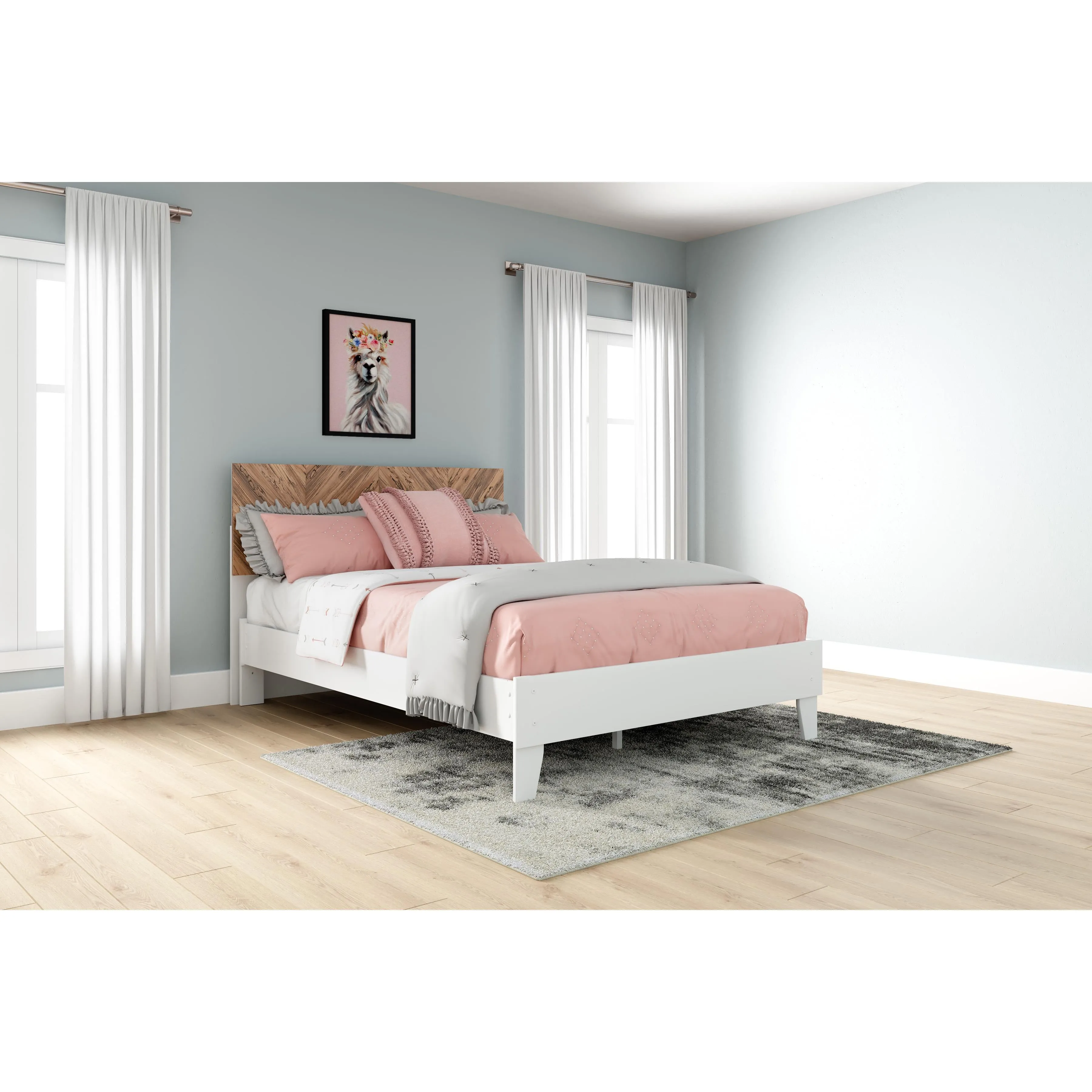 Signature Design by Ashley Piperton EB1221-112 Full Platform Bed